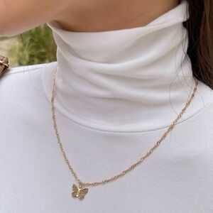 Butterfly Charm Necklace